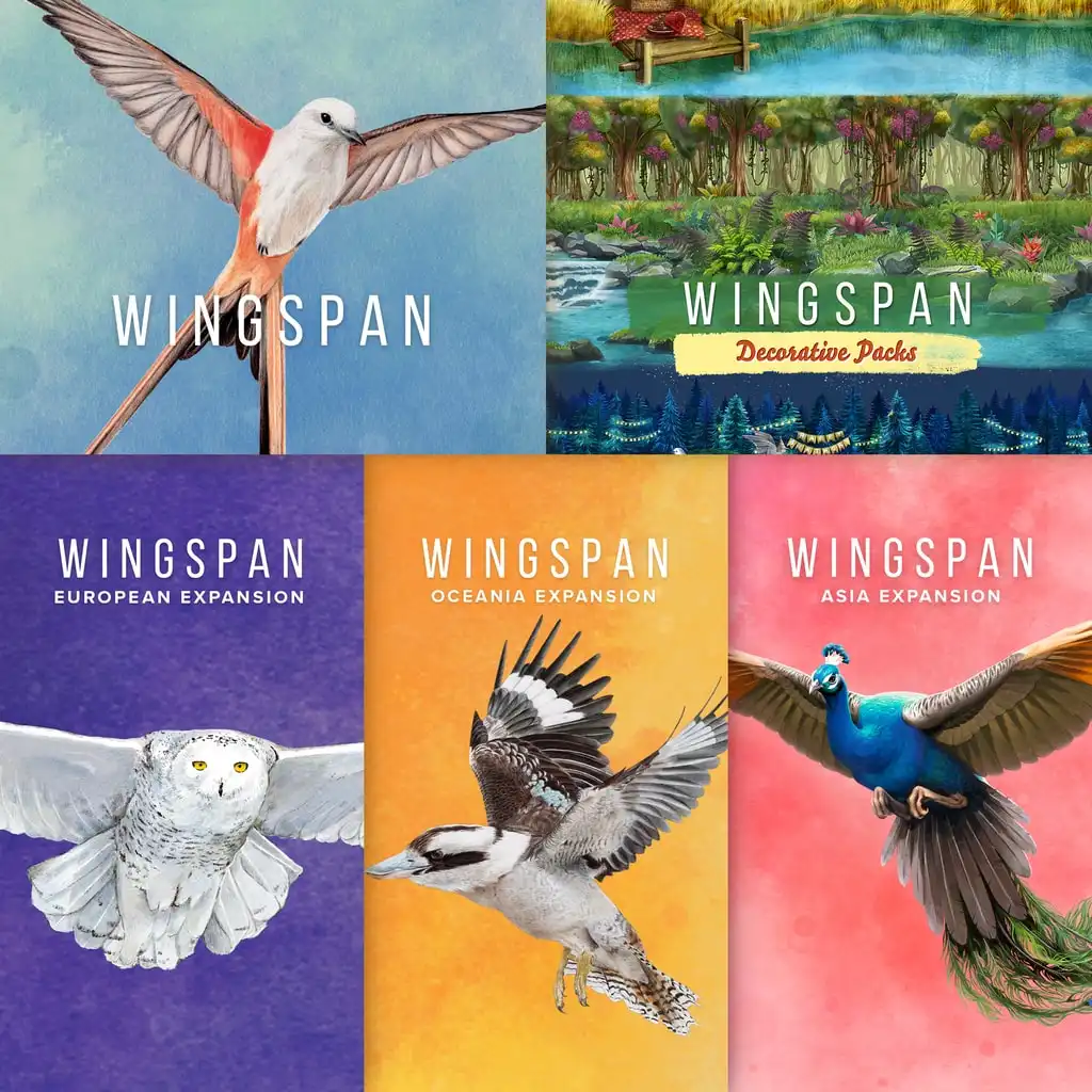 Wingspan + European + Oceania + Asia + Decorative Packs PS4 & PS5 — цена PS4/PS5 в Беларуси
