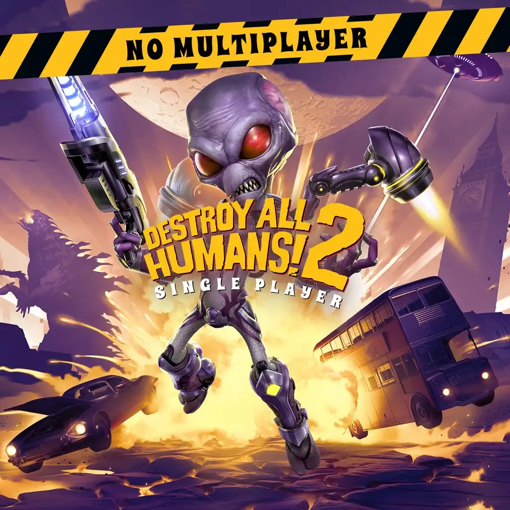 Destroy All Humans! 2 - Reprobed: Single Player — цена PS4/PS5 в Беларуси