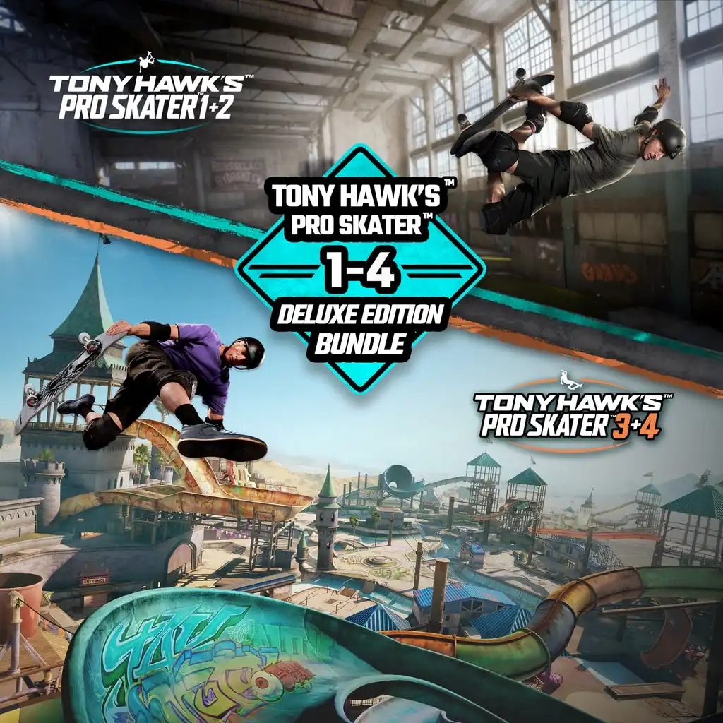 Tony Hawk's™ Pro Skater™ 1 - 4 - Deluxe Edition Bundle — цена PS4/PS5 в Беларуси