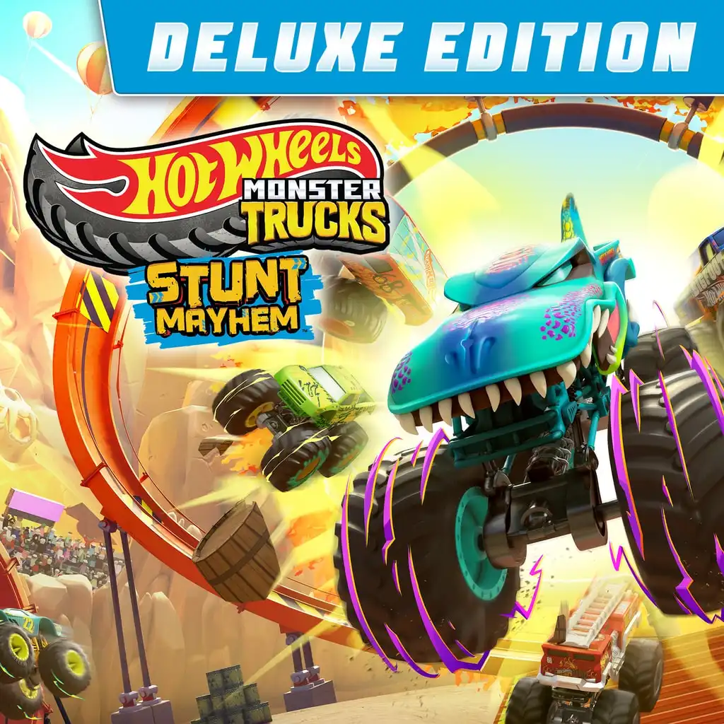 Hot Wheels Monster Trucks: Stunt Mayhem™ Deluxe Edition — цена PS4/PS5 в Беларуси