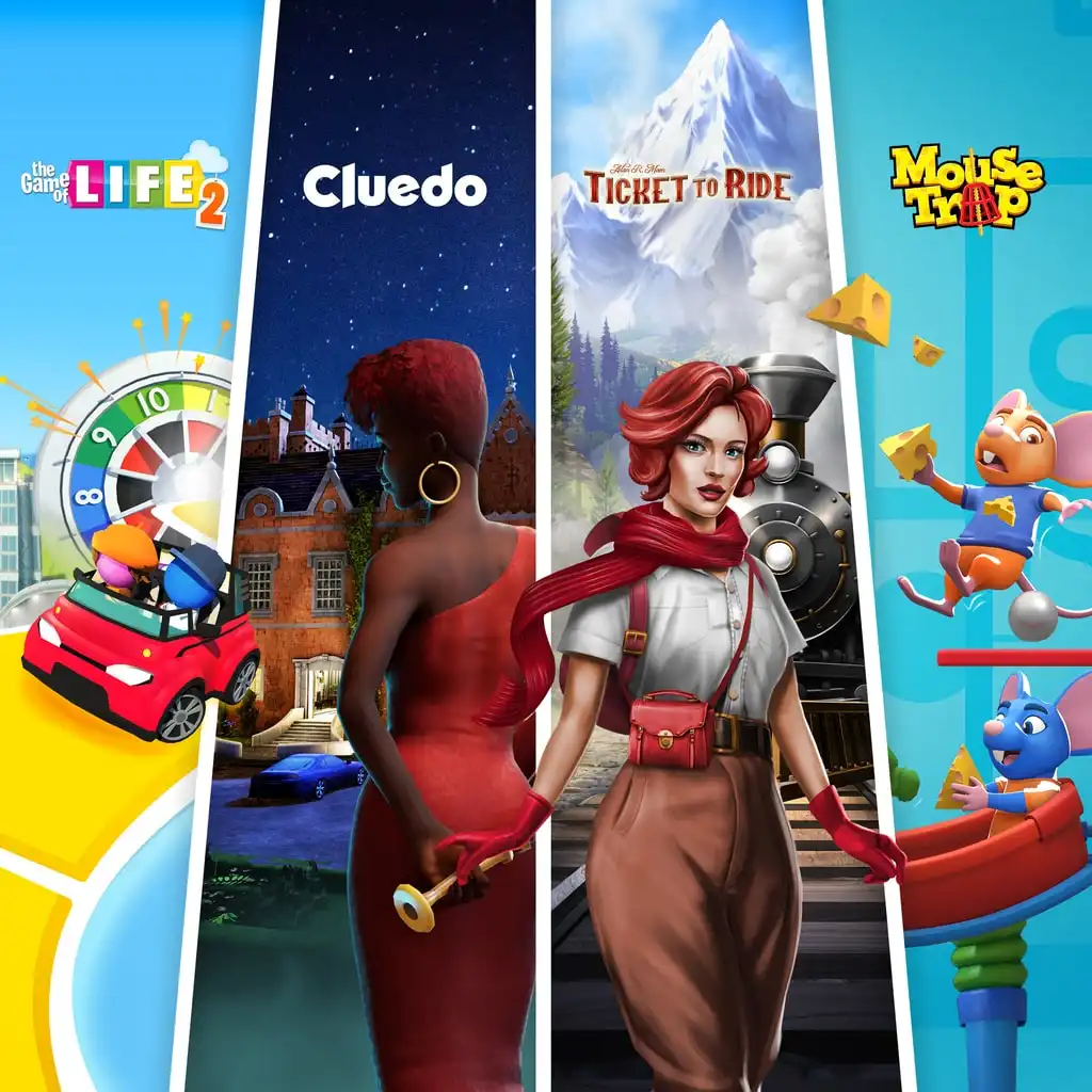 Classic Board Game Bundle - Ticket to Ride, Cluedo, Mouse Trap and The Game of Life 2 — цена PS4/PS5 в Беларуси