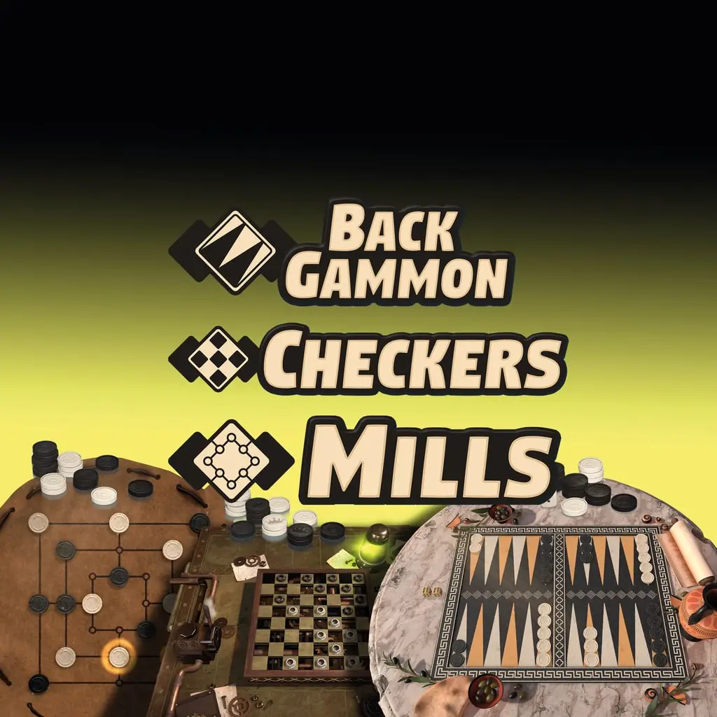 3in1 Game Collection: Backgammon + Checkers + Mills — цена PS4/PS5 в Беларуси