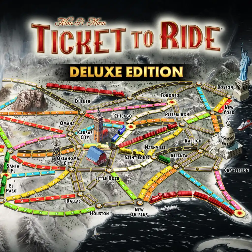 Ticket to Ride®: Deluxe Edition — цена PS4/PS5 в Беларуси