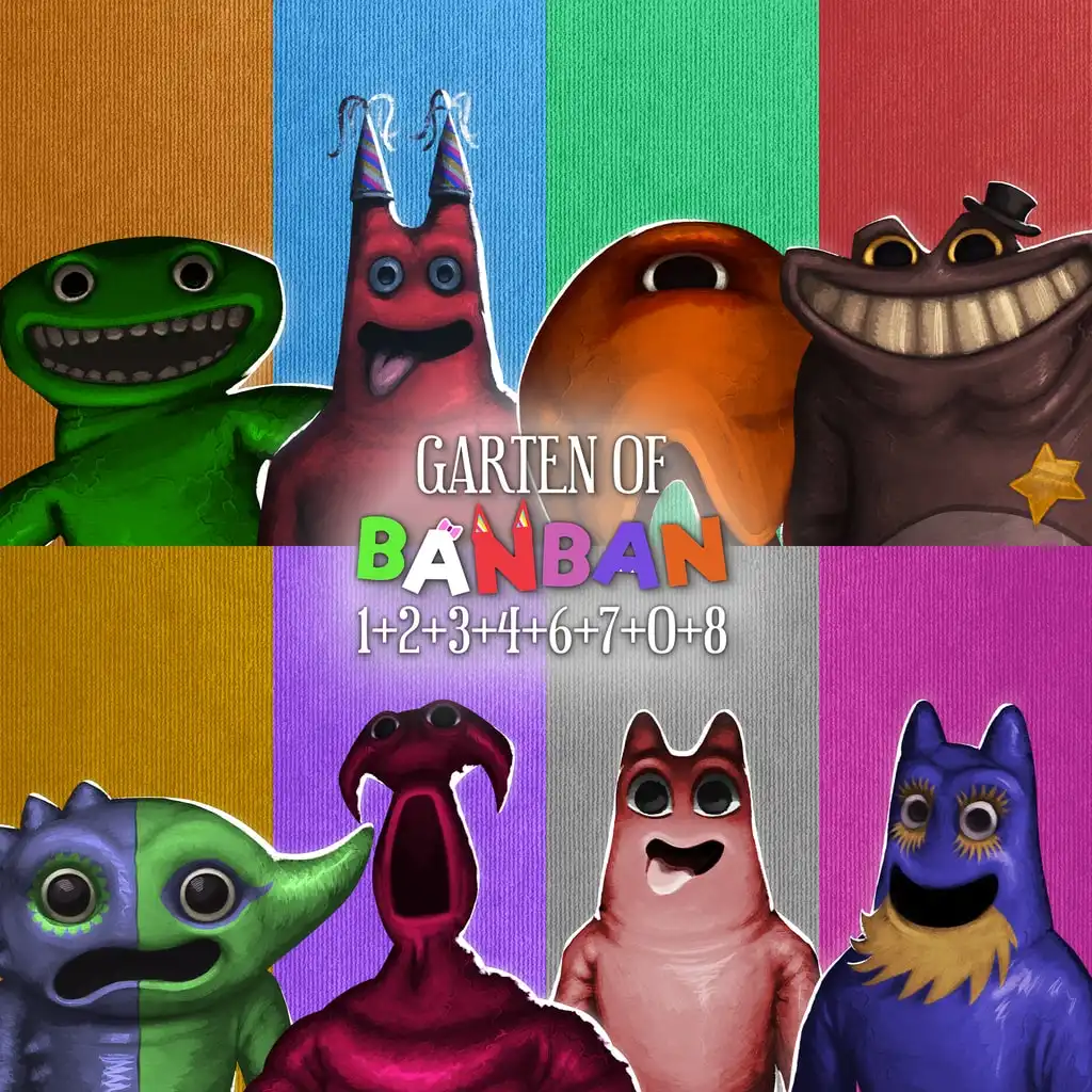 Garten of Banban Bundle: 0 + 1 + 2 + 3 + 4 + 6 + 7 + 8 — цена PS4/PS5 в Беларуси