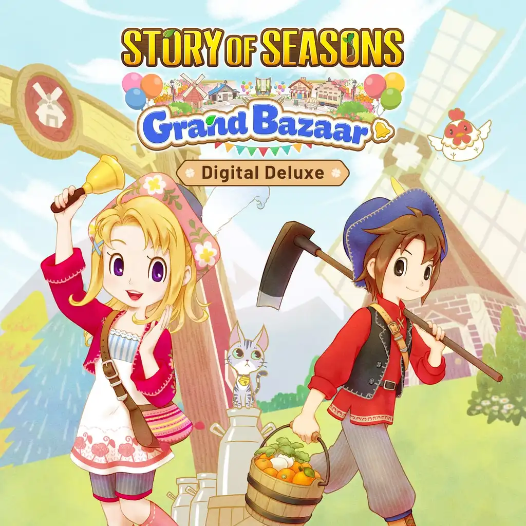 Story of Seasons: Grand Bazaar Digital Deluxe — цена PS4/PS5 в Беларуси