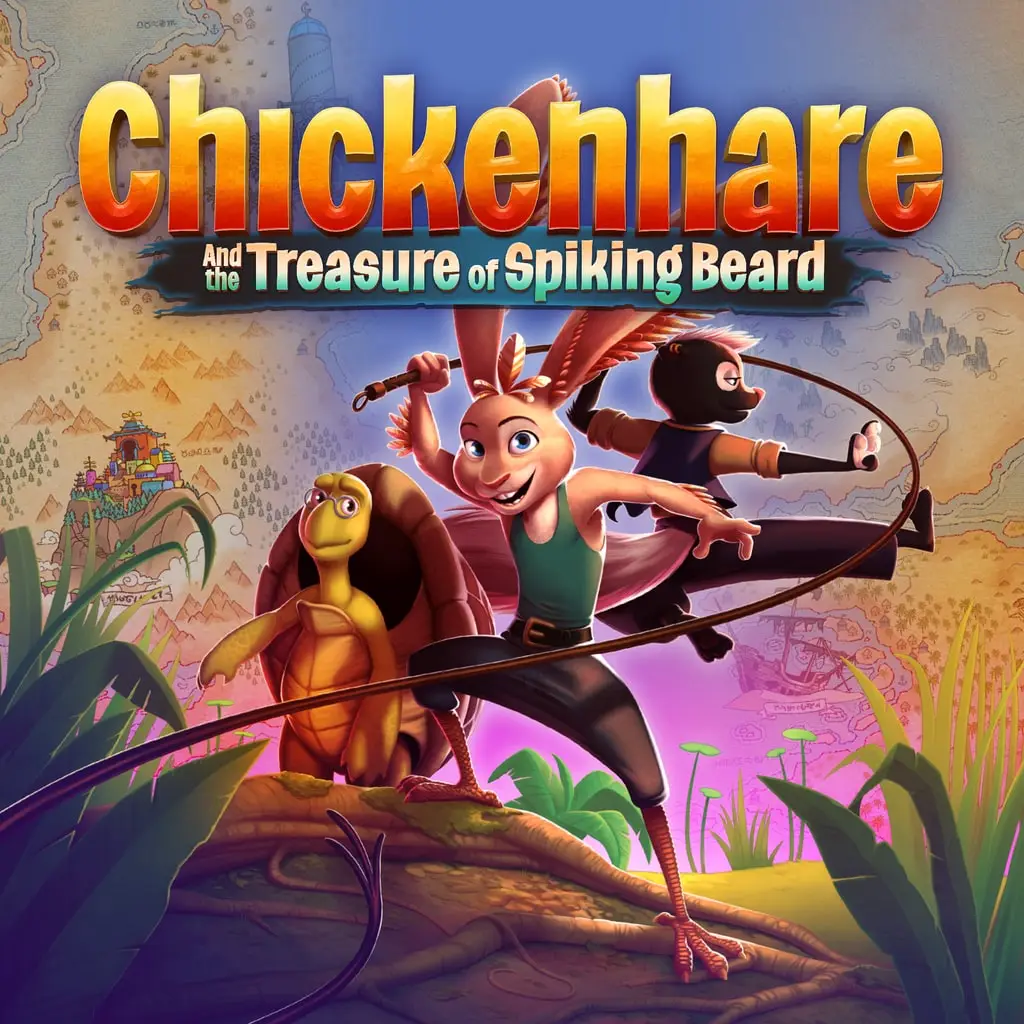 Chickenhare and the treasure of Spiking-beard — PS4/PS5 бағасы Беларуста