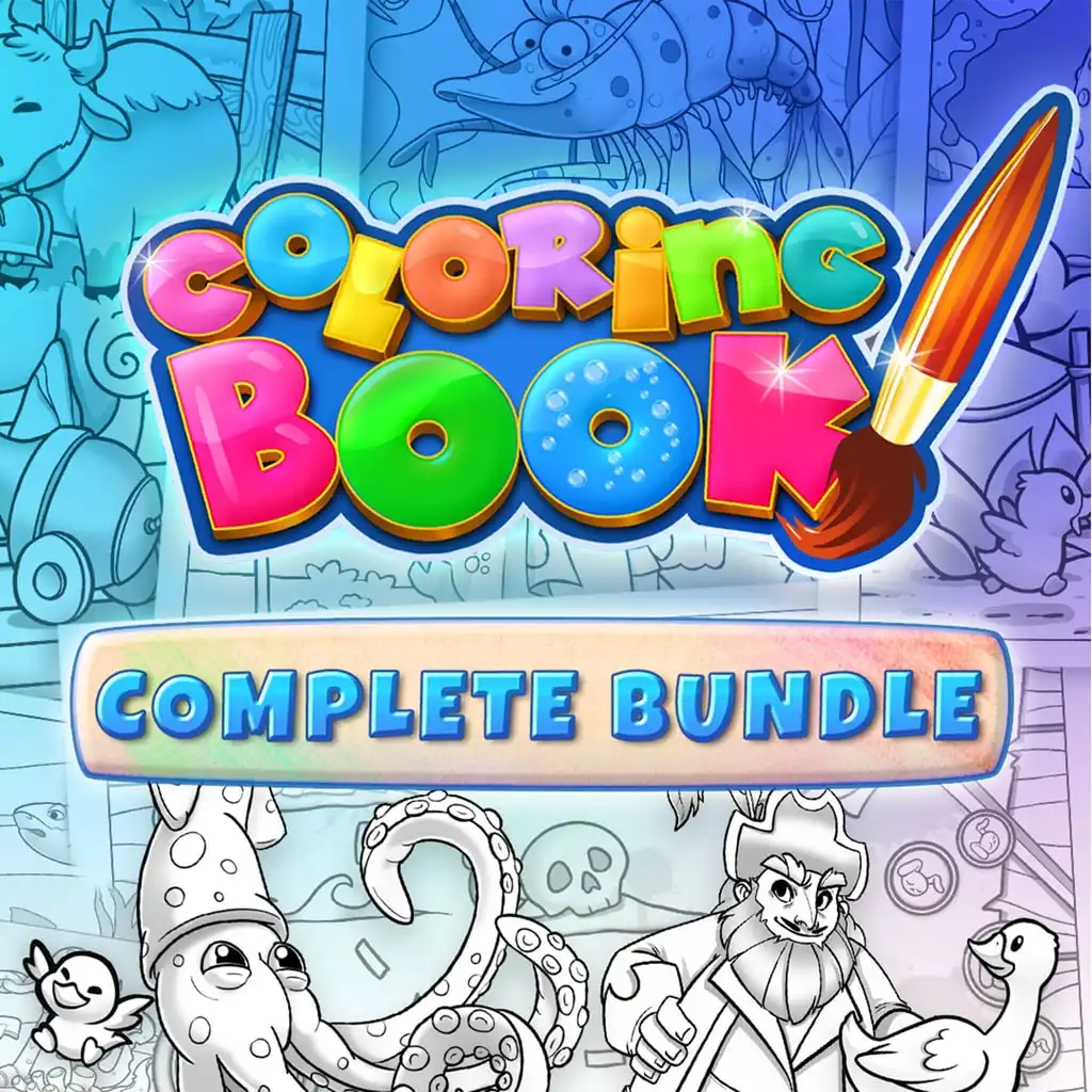 Coloring Book: Complete Bundle - 396 drawings — PS4/PS5 price in Belarus