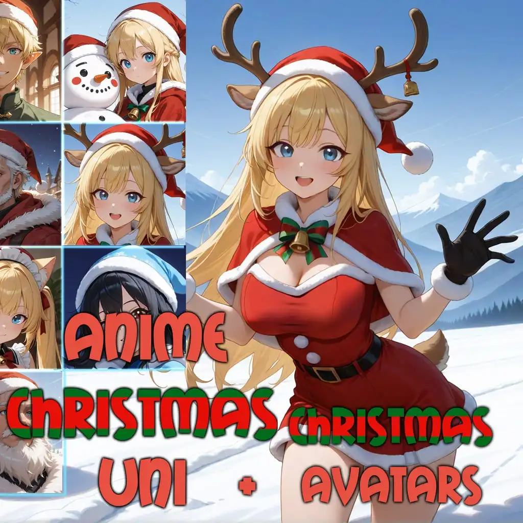 Christmas Bundle: Anime Christmas Uni + Christmas Avatars — цена PS4/PS5 в Беларуси