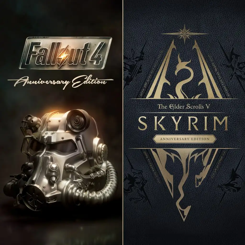The Elder Scrolls V: Skyrim Anniversary Edition + Fallout 4: Anniversary Edition Bundle — цена PS4/PS5 в Беларуси
