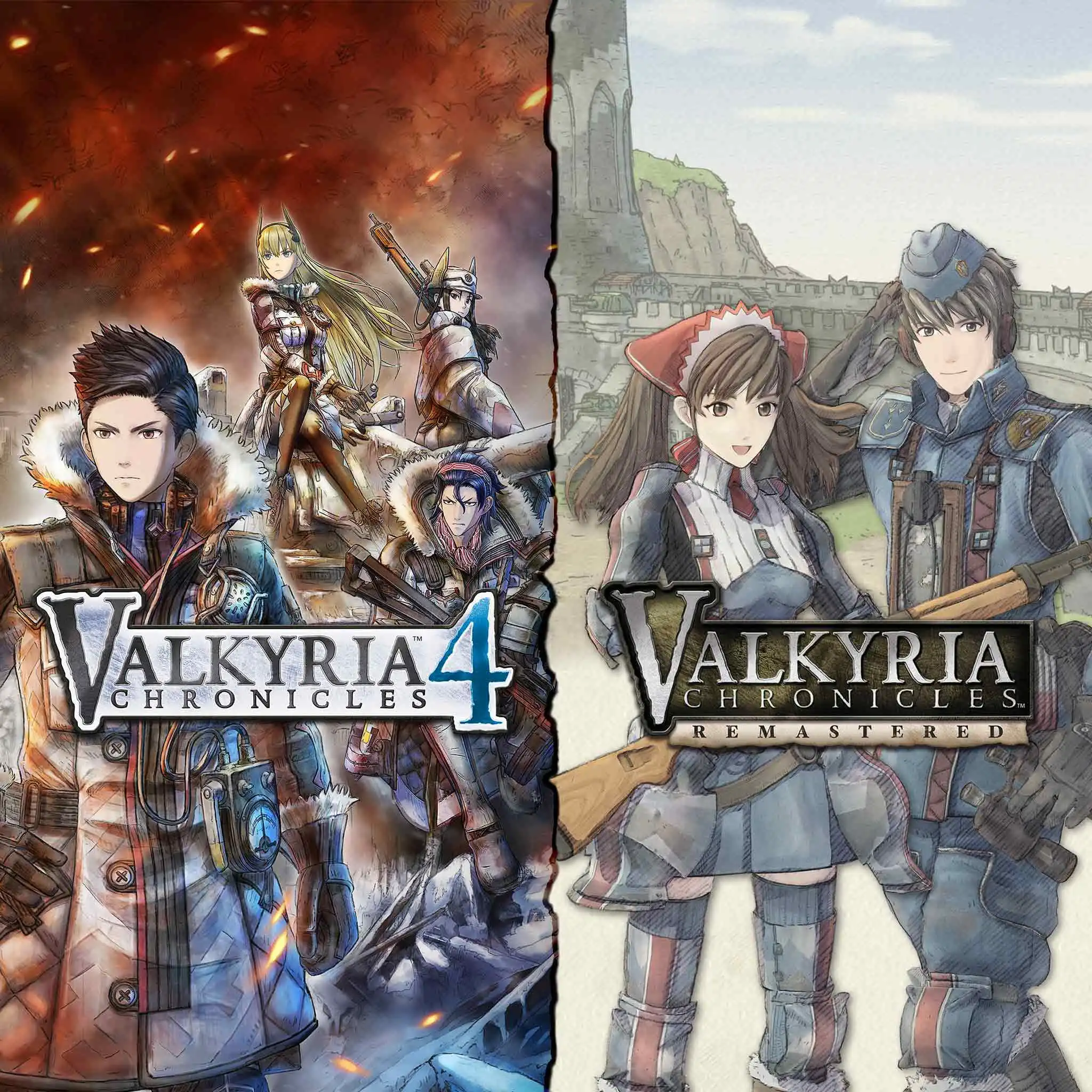 Valkyria Chronicles Remastered + Valkyria Chronicles 4 Bundle — цена PS4/PS5 в Беларуси