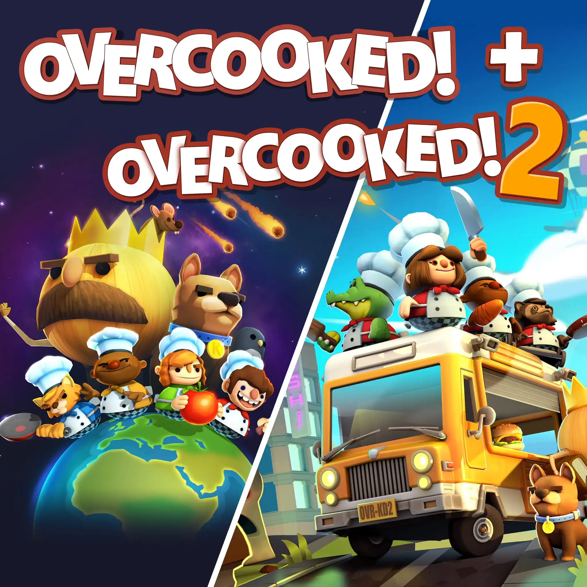 Overcooked! + Overcooked! 2 — цена PS4/PS5 в Беларуси
