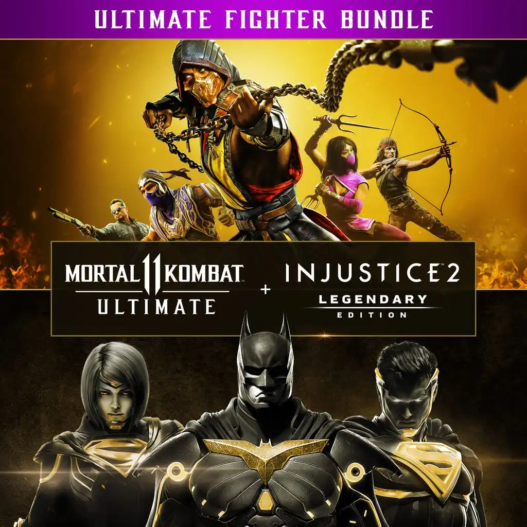Mortal Kombat 11 Ultimate + Injustice 2 Leg. Edition Bundle — цена PS4/PS5 в Беларуси