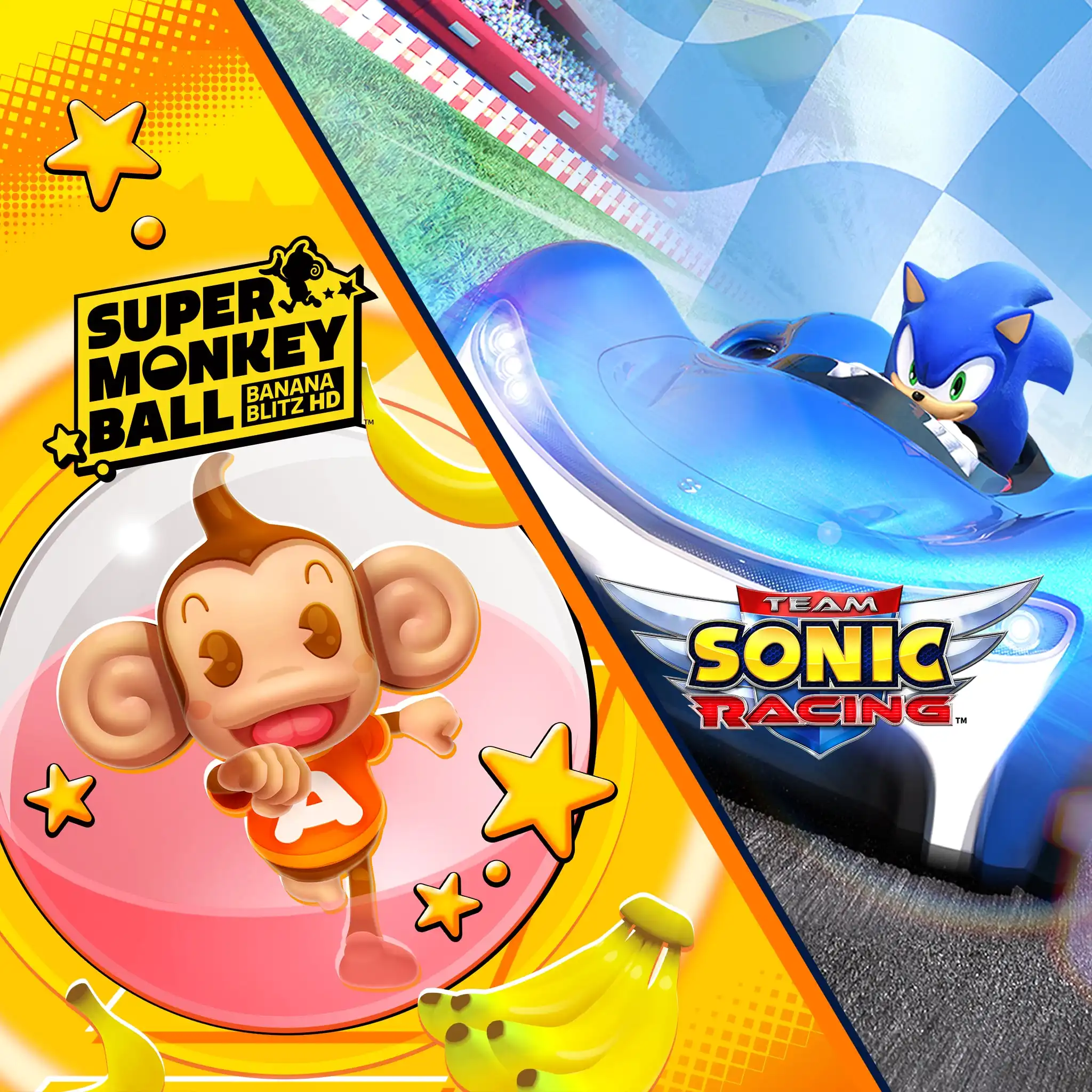 Team Sonic Racing & Super Monkey Ball: Banana Blitz HD — PS4/PS5 бағасы Беларуста